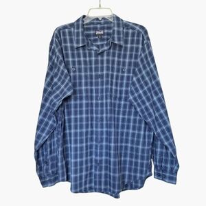 Patagonia Organic Cotton Plaid Button-Up Shirt Business Casual Gorpcore Plaid